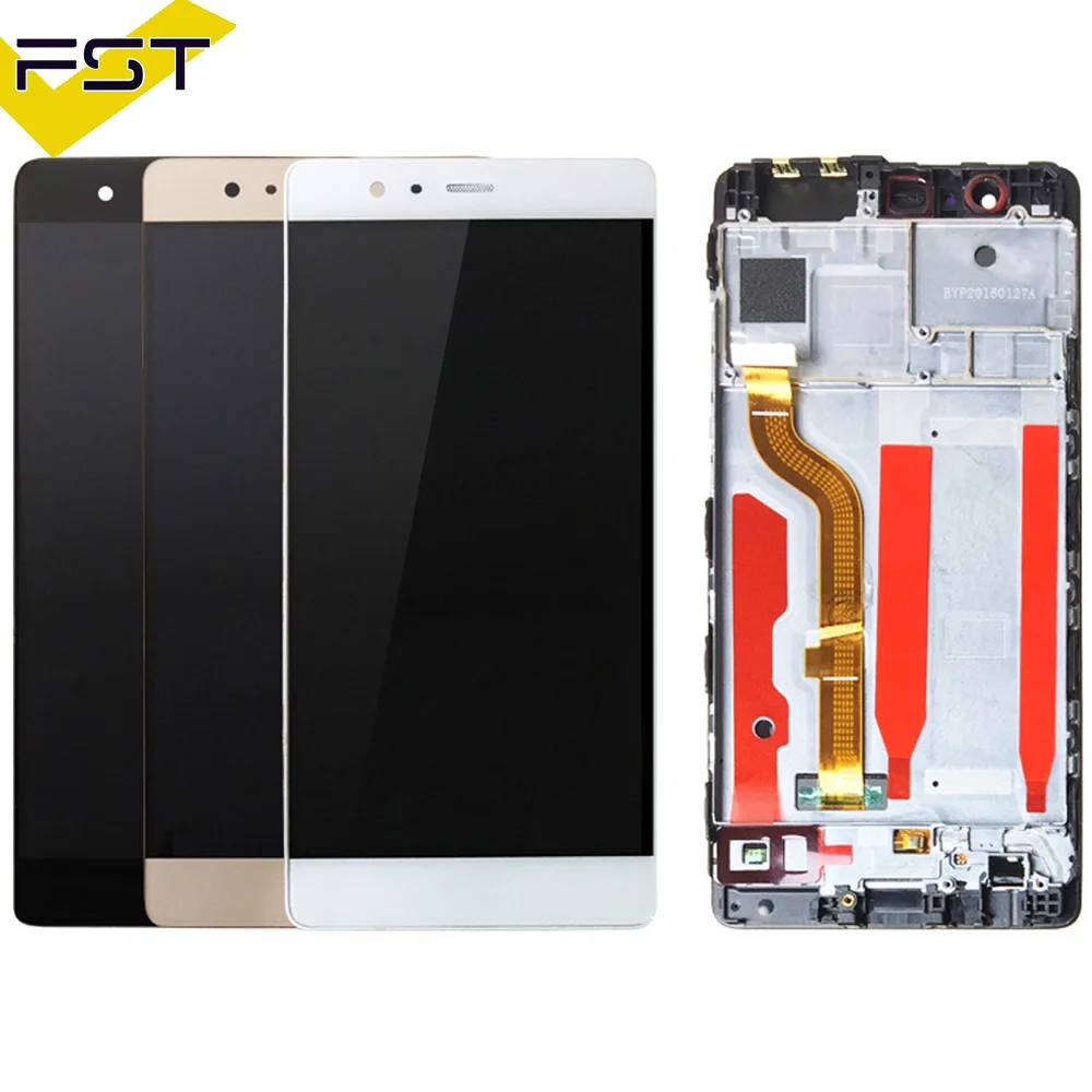 Черный/белый/золотой для Huawei P9 ЖК дисплей сенсорный экран дигитайзер в сборе с