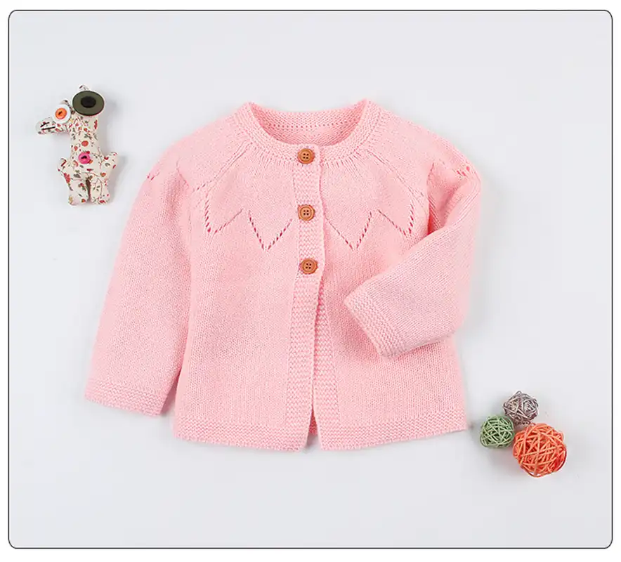 baby girl knitted jacket