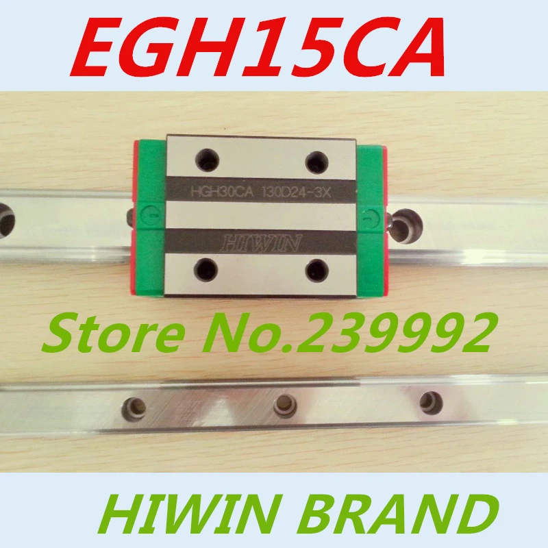 Ochoos Taiwan Made EGH15CA Linear Bearing Sliding Block for EGR15 15mm Linear Guide for CNC Router