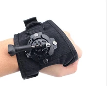 For Gopro Accessories 360 Degree Rotation Protection Hand Wrist Strap Mount with Screw For GoPro Hero 4 SJ4000 Xiaoyi cam