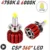 Auto HA CONDOTTO il Faro H7 HA CONDOTTO LA Lampadina Kit Turbo Led 360 Illuminazione H1 LED H11 9005 9006 HB4 9012 HIR2 7000LM Lampada Della Testa Della Lampadina Per Auto