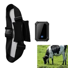GPS Tracker for Big Animal Cow Horse Waterproof Collar SIM Card 400 days Standby Pet Tracker Locator GPS for Animal TR20