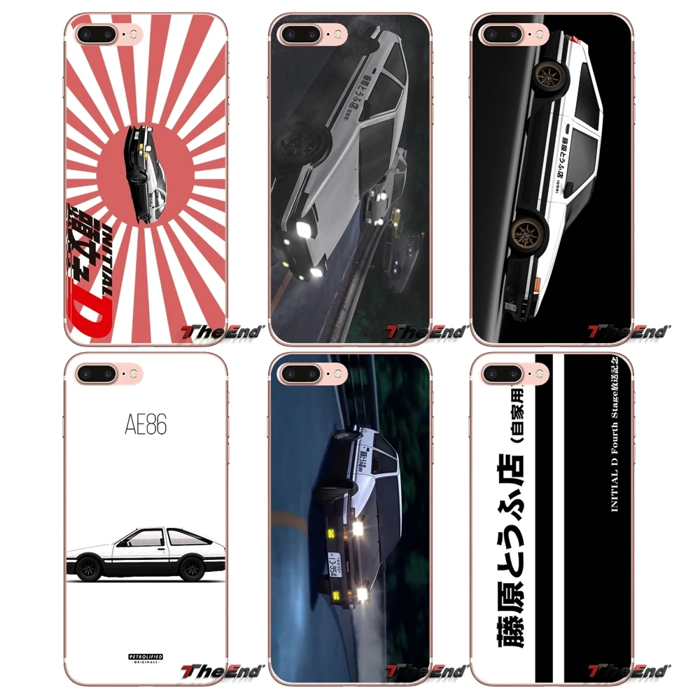 Чехол для телефона Huawei G7 G8 P7 P8 P9 Lite Honor 4C 5X 5C 6X Mate 7 8 9 Y3 Y5 Y6 II 2 Pro 2017 Initial D AE86 Trueno Pattern |