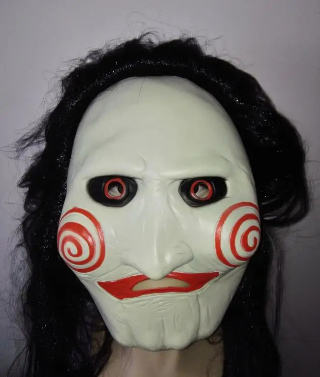saw movie jigsaw puppet mask creep halloween costume theater prop novelty latex rubberchina - Puppet Halloween saw movie jigsaw puppet mask creep halloween costume theater prop novelty latex rubberchina - Puppet Halloween