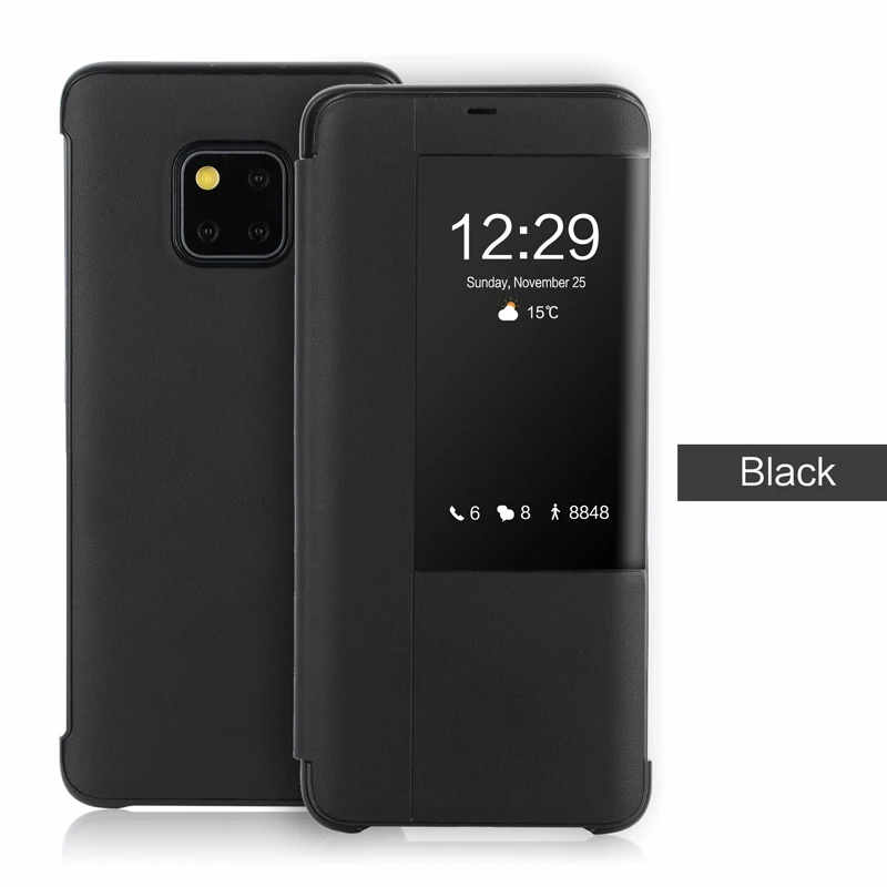 

Mate20 20Pro Smart View Case for Huawei Mate 20 Pro 20X Lite Case Flip Leather Full Protective Cover for Huawei Mate 20 X Pro