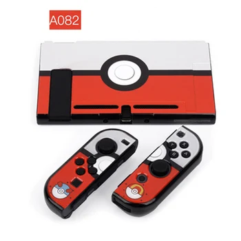

For NS Nintend Switch Joycon Joystick Case Hard Case Protector Cover Game Accessories Colorful Protective Shell (Fit Dock)