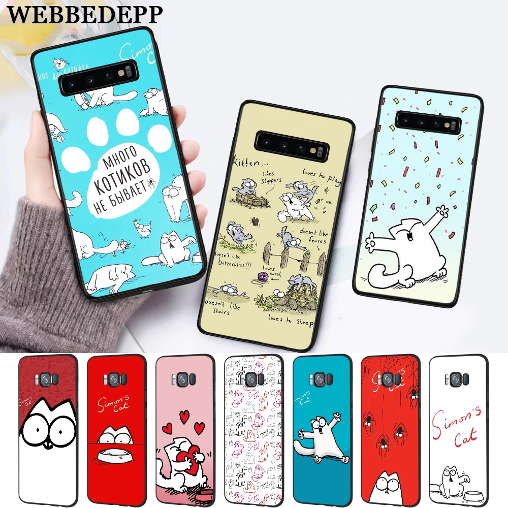 Funny Cute Simons Silicone Case for Samsung S6 Edge S7 S8 Plus S9 S10 S10e M10 M20 M30 M40 | Мобильные телефоны и