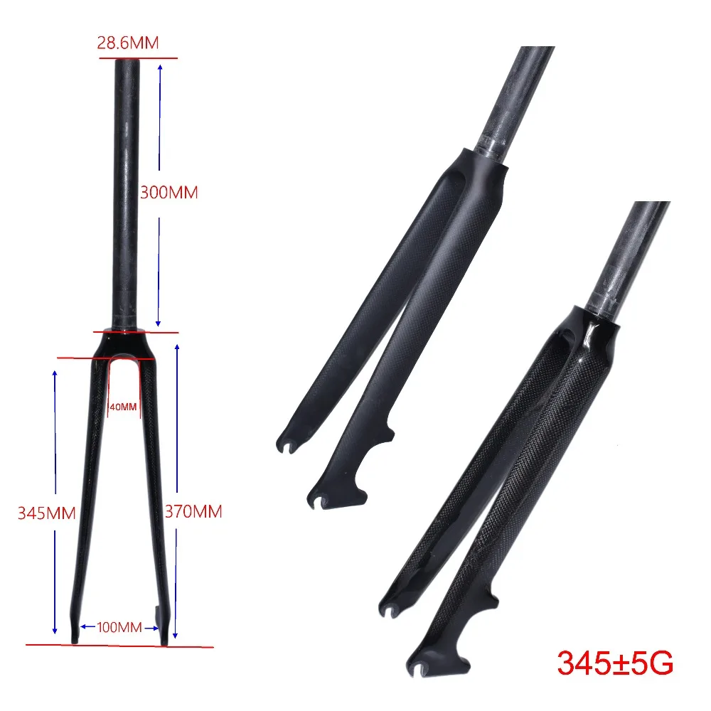 All2016 3k carbon fiber bicycle front fork carbon fiber front fork road
