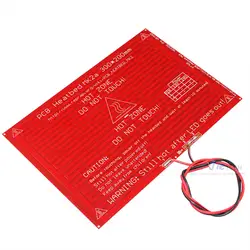 MK2A 200*300*2,0 мм отопление PCB кровать сборки плиты кровать с подогревом 12/24 В двойной напряжения сварки мощность проводки 3D части принтера