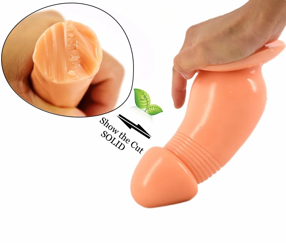 Feek Adult Sex Shop Mushroom type Dildo Anal Butt Plug Simulation Penis Sucker Dick For Women Device Not Vibrator Sex Erotic Toy