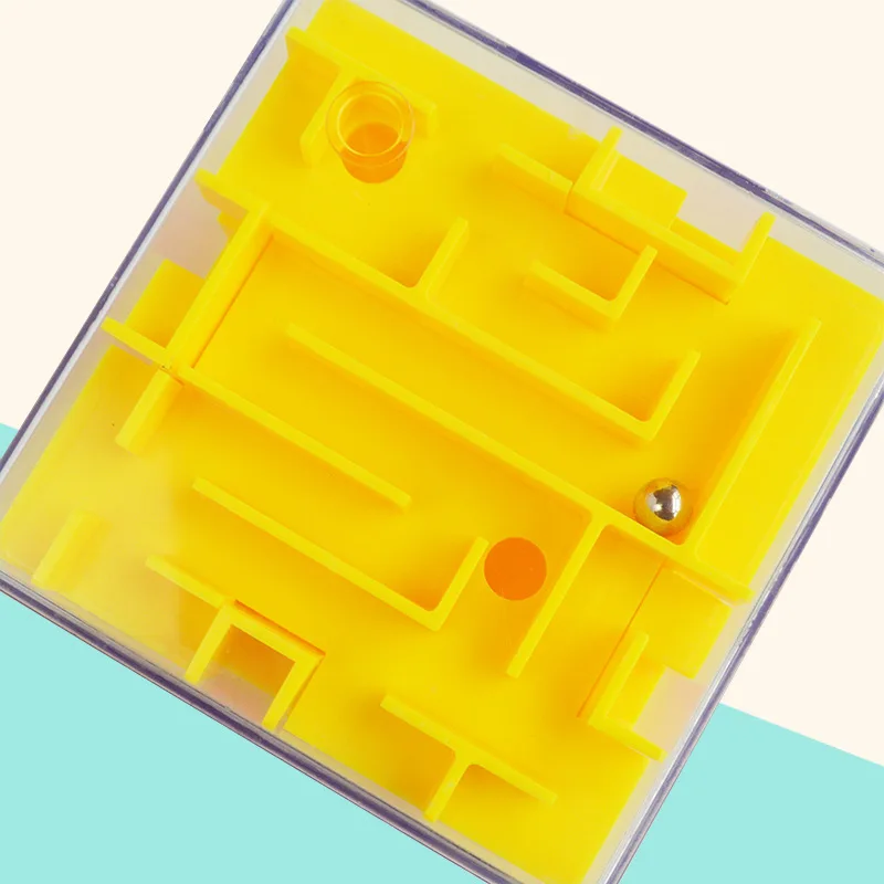 Magic Cube Gift Transparent Decompression Maze The Ball Customs Clearance Balance Go Pearl Child Alpinia Oxyphylla Power Toys
