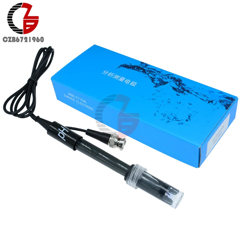 

Analytical Surver Electrode Probe BNC plug Connector for Aquarium PH Controller Meter Sensor Gib Digital PH Sensor Electrode
