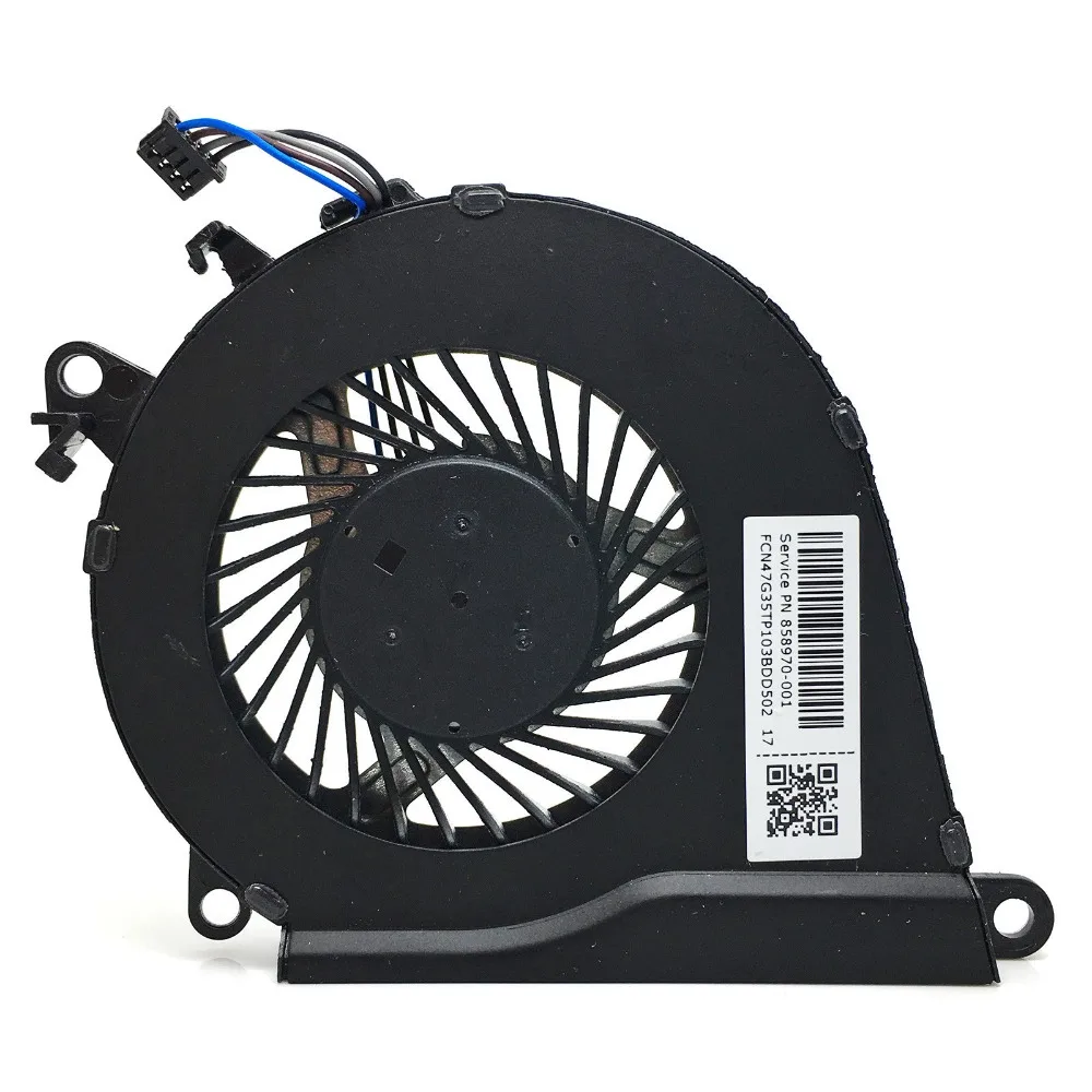 Ventilador de Refrigeração Gzeele-cpu para hp para 15-bc 15-bc000 15-bc100 15bc200 858970001 15-bc011tx 15-bc012tx 15bc013tx Novo - Imagem 4
