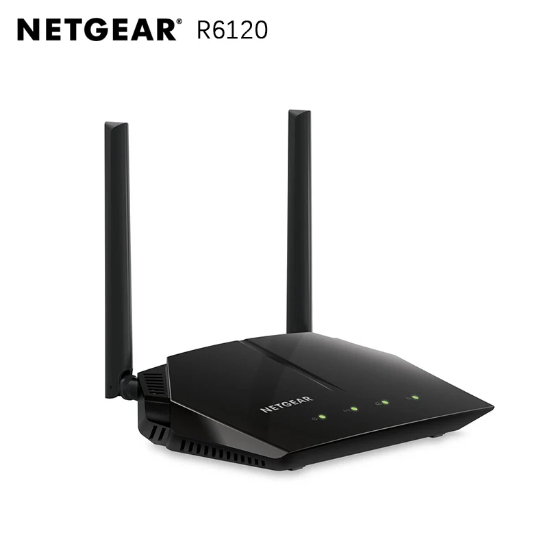

Netgear R6120 Dual band (2.4 GHz / 5 GHz) IEEE 802.11ac 1200 Mbit / s 300 Mbit / s 867 Mbit / s Fast Ethernet