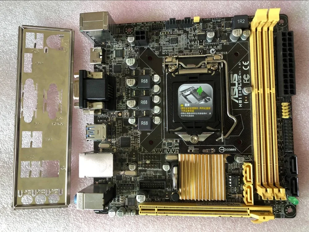 ASUS H81IPLUS original motherboard LGA 1150 DDR3 for i3 i5 i7 cpu 16GB