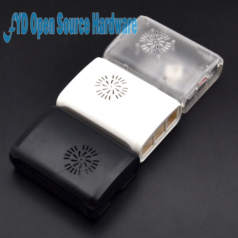 Raspberry Pi 3 Model B ABS Case Black/White/transparent Raspberry Pi 2 Case Cover Shell Enclosure Box ABS box