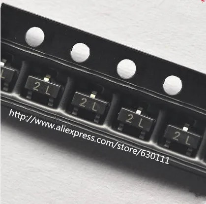 1000 шт. MMBT5401LT1G MMBT5401 2L SOT-23 2N5401 SMD PNP высоковольтный транзистор | Электронные