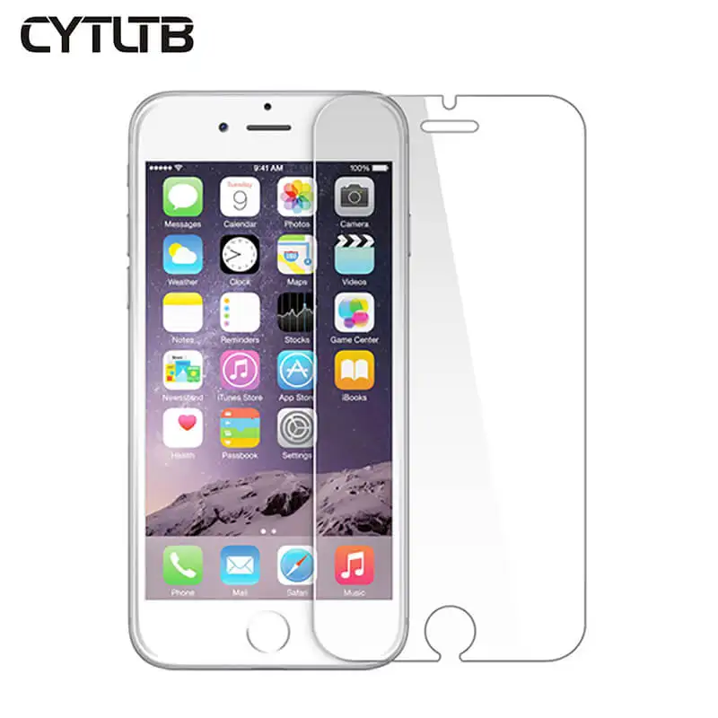 

For Iphone 7 XR Screen Protection For Iphone Xs Max X 8 7 6 6S Screen Protector 2.5D 0.33Mm Tempered Glass For Iphone Se 5 5S 5C