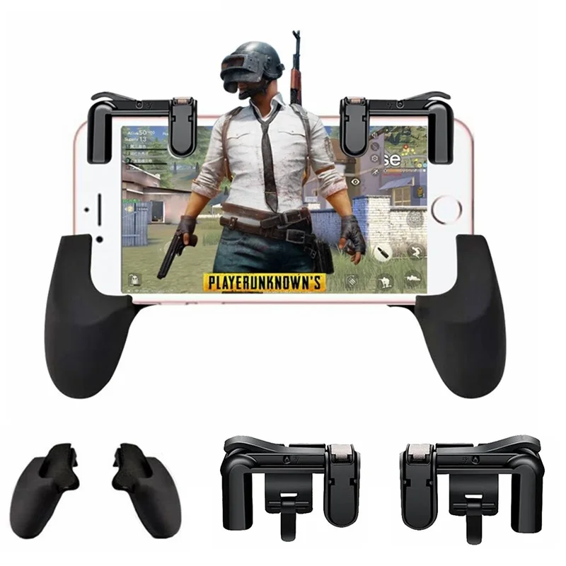 PUBG мобильный геймпад триггер огонь Кнопка Чувствительная стрелять и цель ключи
