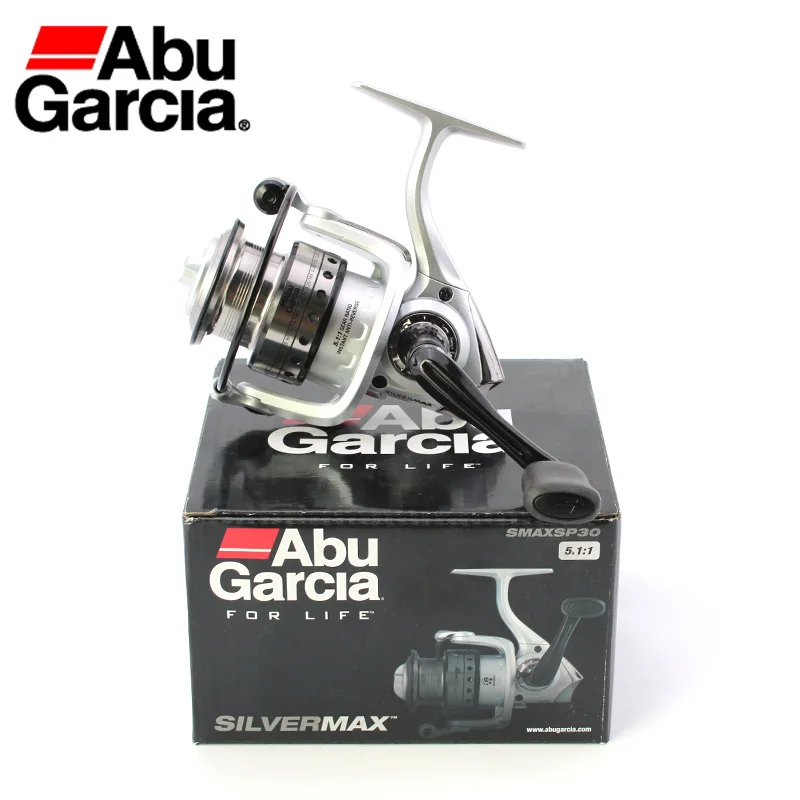 Катушка для спиннинга Abu Garcia Silver MAX SMAXSP 1000 4000 5 + 1BB 2/5 1: 1 алюминиевая катушка с
