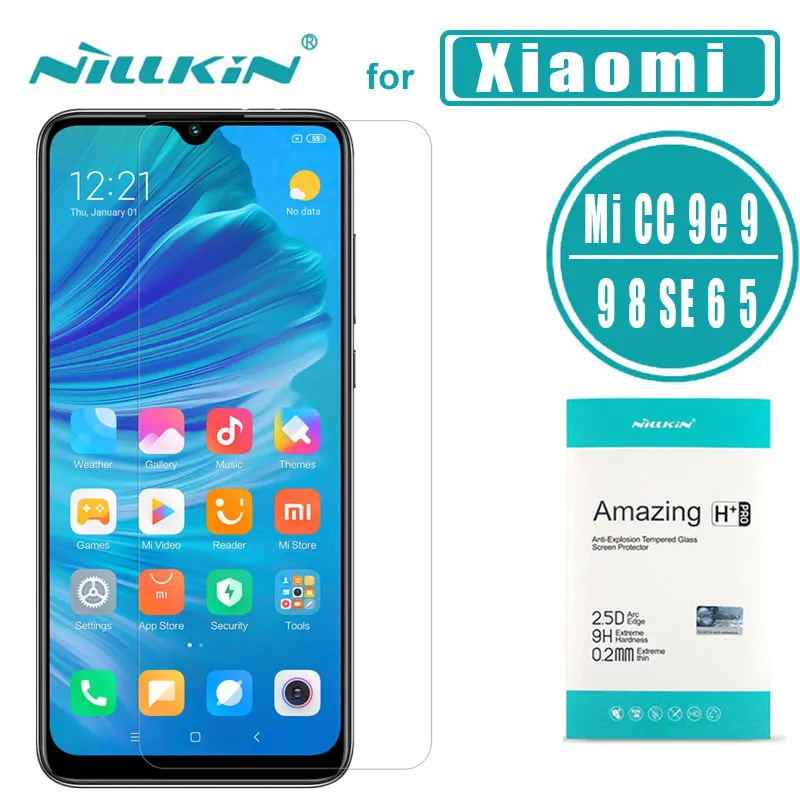 NILLKIN для Xiaomi mi A3 CC9 9T Pro 9T стекло H+ Pro Закаленное стекло протектор экрана для Xiaomi mi 9 mi 9 SE mi 8 SE mi 5 mi 6 стекло