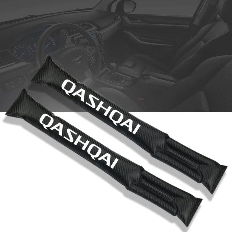 Углеродное волокно герметичные защитные сиденья зазор автомобильный чехол накладка для Nissan Nismo X-trail Almera Qashqai Tiida Teana Skyline Juke