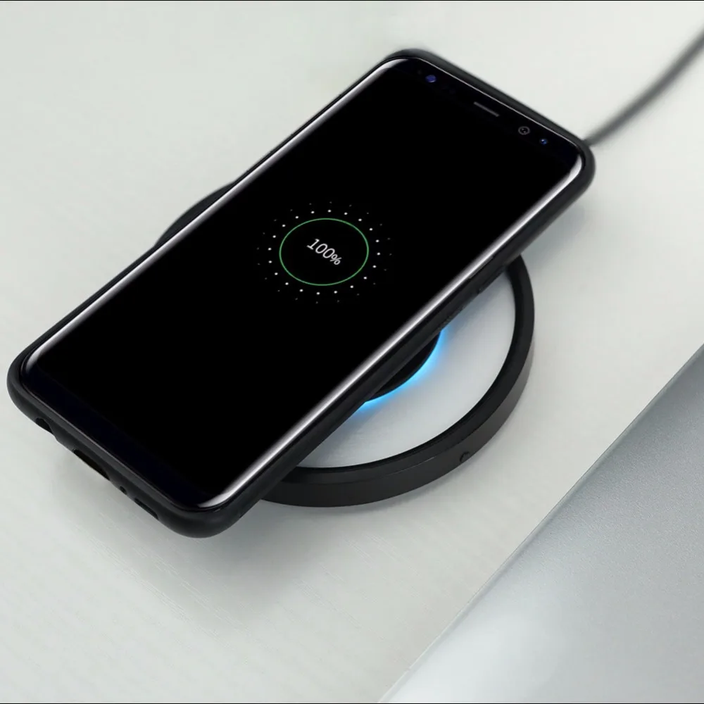 Беспроводное зарядное устройство NILLKIN Qi для Samsung Galaxy s8 plus Магнитный чехол