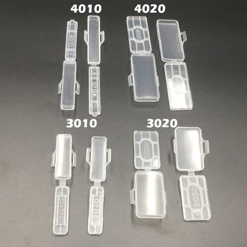 

100pcs 3010 30x10mm 30*10 3020 30x20mm 30*20 Transparent Clear Waterproof Wire Sign Cable Tie Marker Labeled Tag Box