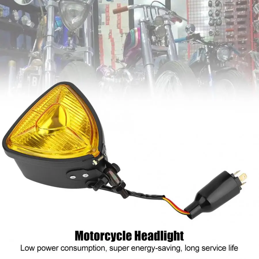 Фару Мото LED 12v 35W de moto rcycle Ретро модифицированный металлический головной