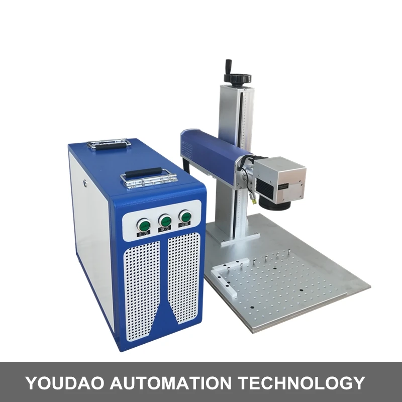 

Hot selling 20W 30W fiber laser marking Machine desktop marking machine portable machine mini stainless steel Metal