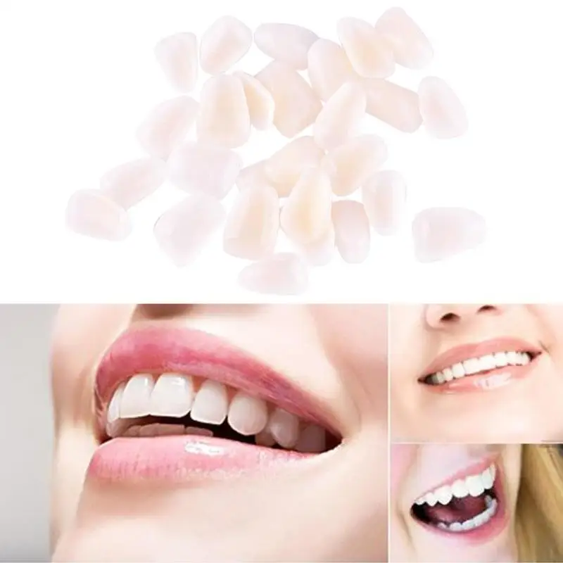 50Pcs Ultra Thin Dental Teeth Veneer Mayitr Resin Whitening Teeth Upper