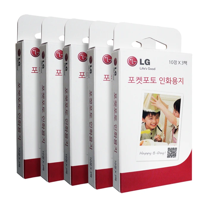 LG Pocket Photo Paper Zink 150 Sheet for PD231 PD239 PD241 PD251 Po Po Printerin Photo Studio