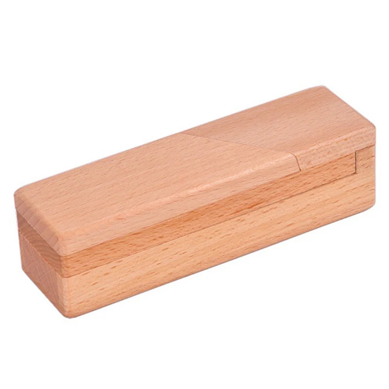 

Wood Wooden Brain Teaser Secret Opening Puzzle Box Magic Mysterious Box Gift New