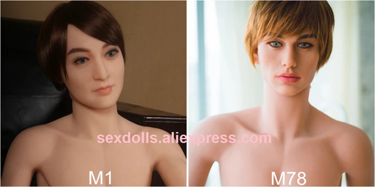 Male sex doll head