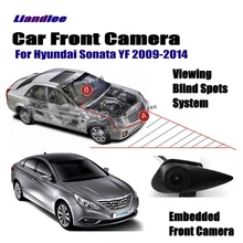 Для hyundai Sonata YF 2009- 2010 автомобиля вид спереди Логотип встроен Камера авто камера(не обратный вид сзади Камера