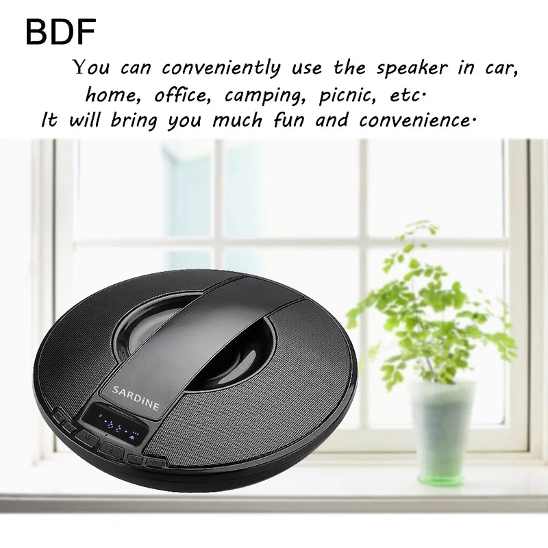 

BDF Sound Bar Home Theatre HiFi Wireless Bluetooth Speaker Stereo Audio Portable Speaker With Hands Free FM Alarm Clock Function