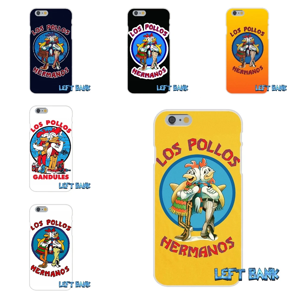 Мягкий силиконовый прозрачный чехол из ТПУ для iPhone 4 4S 5 5S 5C SE 6 6S 7 Plus los pollos hermanos|for