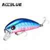 ALLBLUE – leurre méné rigide coulant avec hameçons triples, Mini appât artificiel Wobbler idéal pour la pêche à la truite, nouveau modèle, 44mm ► Photo 2/6