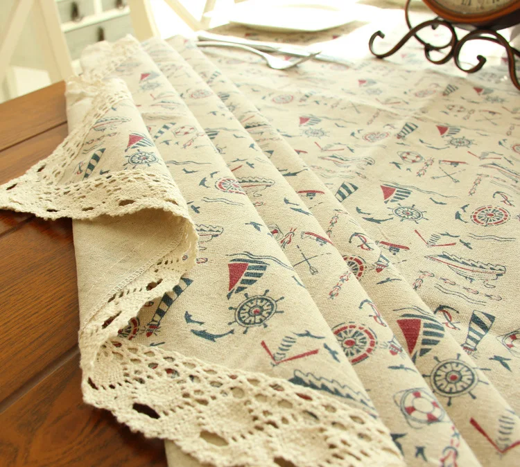 Bedding Outlet Tablecloth Floral Fresh Style Table Cover Decoration