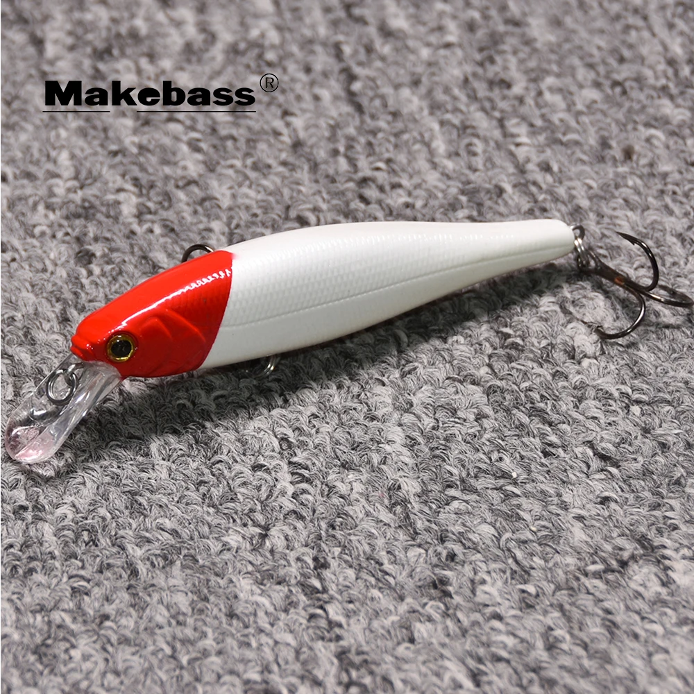 Makebass 3.94in/0 53 oz Minnow вилка рыболовные приманки Плавающие жесткие плавающие наживки