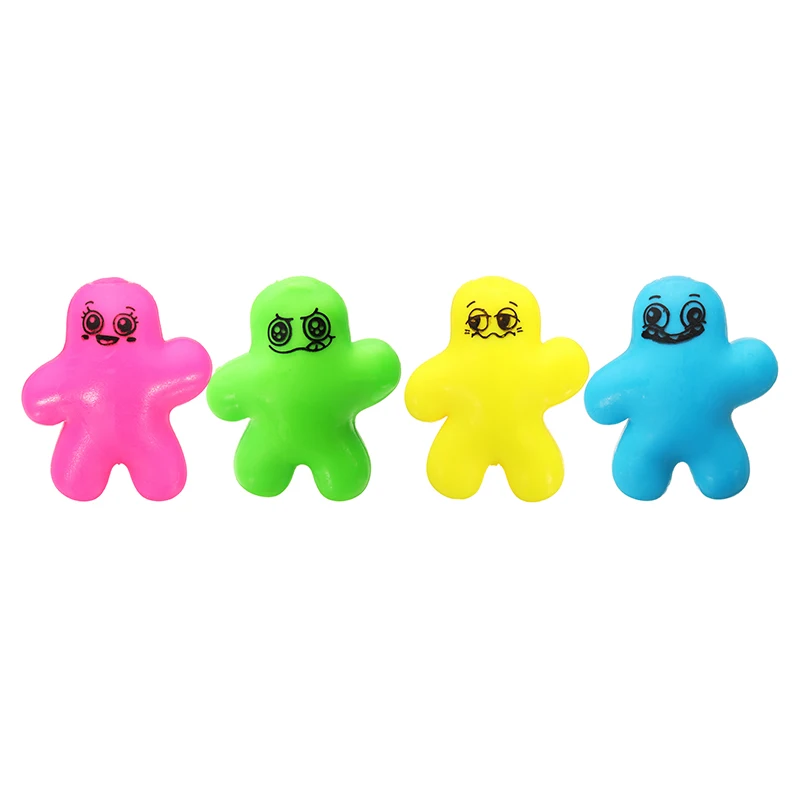 

Cute Man Stretchy Doll 10cm Stress Reliever Decompress Gift Decoration Toys Children Kids Adult