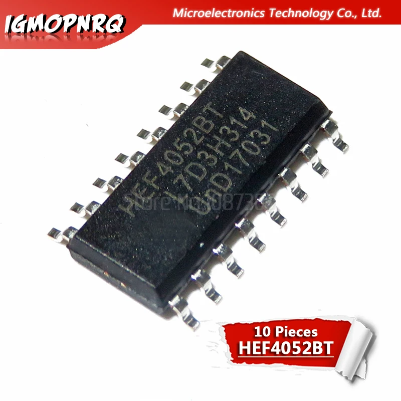 10 шт. HEF4093BT HEF4017BT HEF4052BT HEF4069UBT SOP логический чип устройства HEF4093 HEF4017 HEF4052