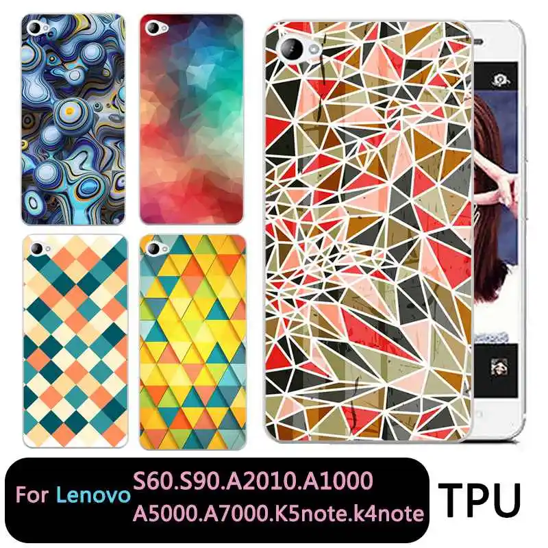 Qmswei силиконовый прозрачный чехол для телефона Lenovo S60 S90 A2010 A1000 A5000 A7000 k5note k4note k3note
