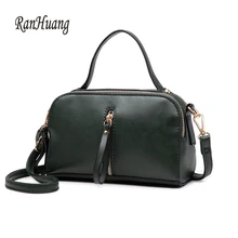RanHuang Новое поступление, женские винтажные сумки через плечо, маленькие сумки, женские Сумки из искусственной кожи, сумки-мессенджеры