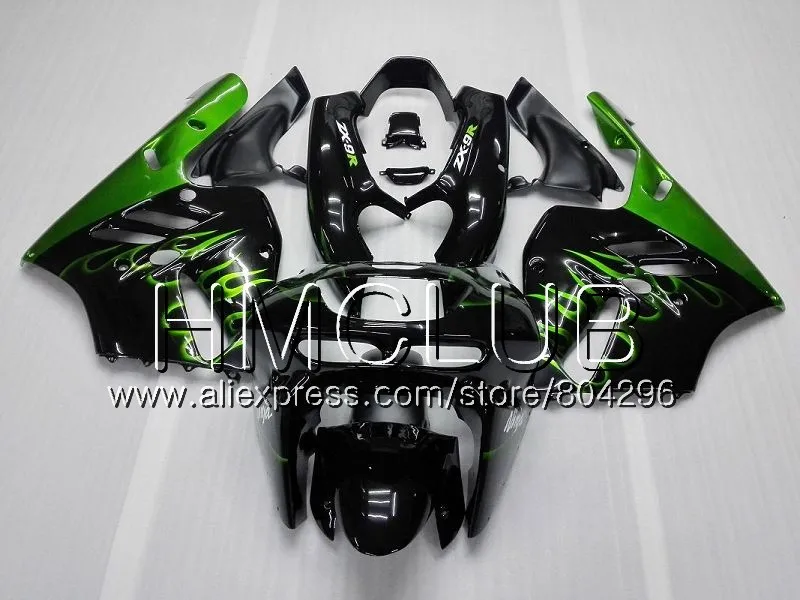 Комбинезоны для KAWASAKI NINJA ZX900 ZX-9R 94 95 96 97 46HM. 10 ZX 9 R 94 97 ZX 9R 900CC ZX9R 1994 1995 1996 1997 обтекателя синий зеленый - Цвет: No. 3