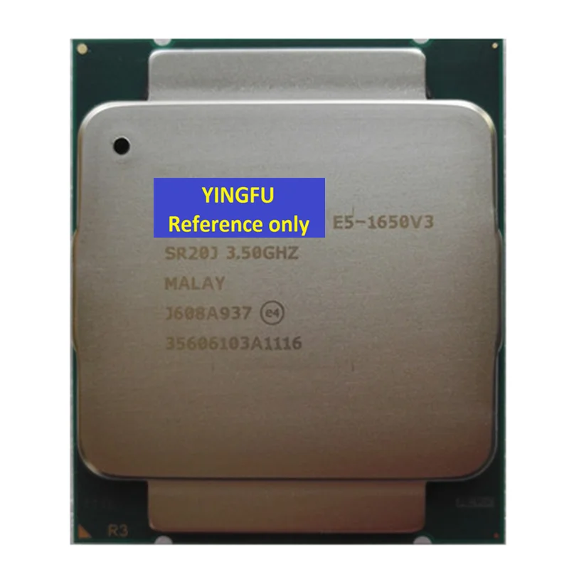 

CPU E5-1650V3 SR20J LGA2011-3 CPU Processor 3.5GHz 6-Core 15M 140W E5 1650 V3 e5-1650V3 Tested 100% working