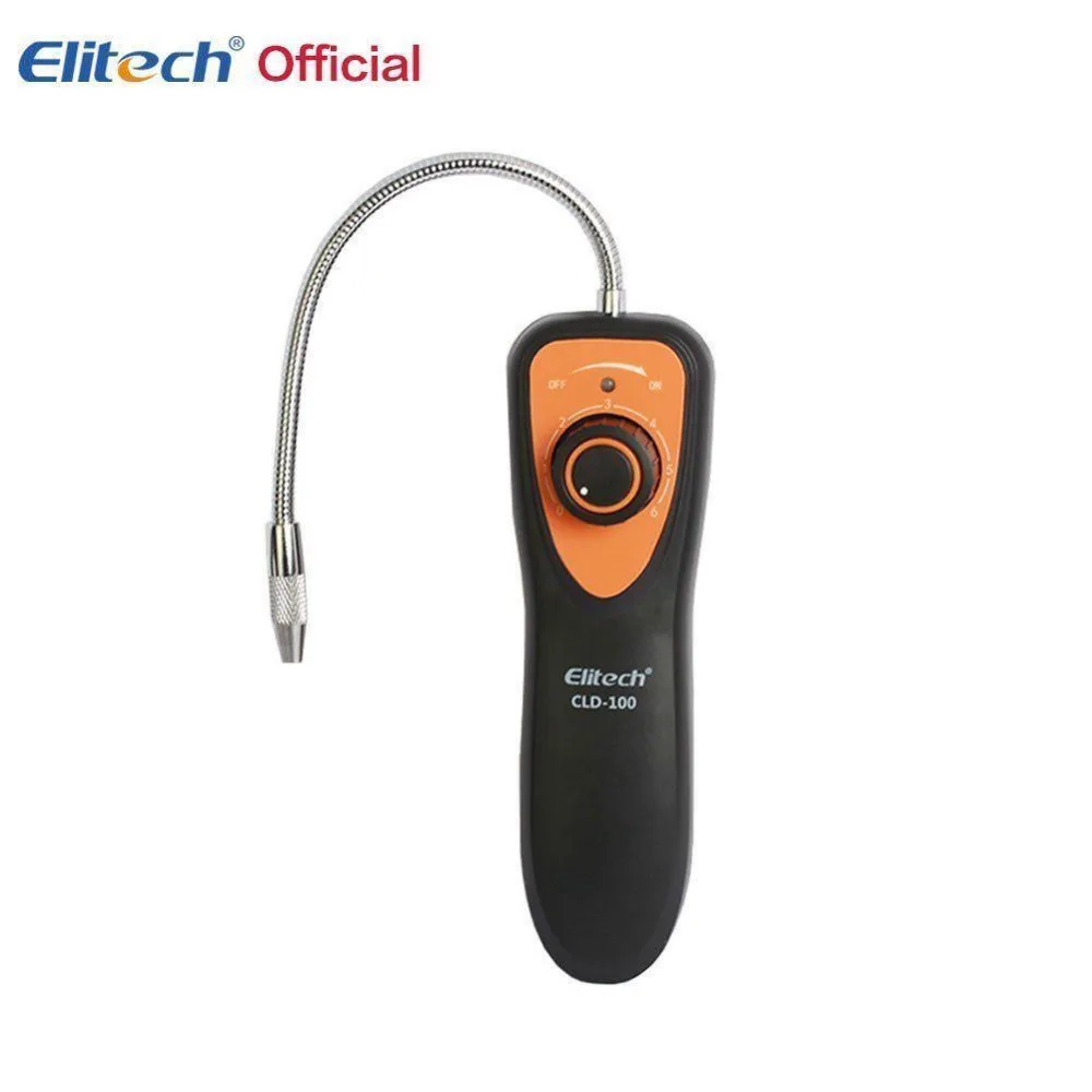 

Elitech CLD-100 Refrigerant Halogen Leak Detector Gas Air HVAC Tester CFCs HCFCs HFCs Checker,Corona Sensor, 20CM Probe
