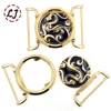 Boucles de ceinture carrées en métal pour femmes, 45mm, à la mode, accessoires de couture pour vêtements, bricolage artisanal, PDK005, nouvelle collection ► Photo 3/3