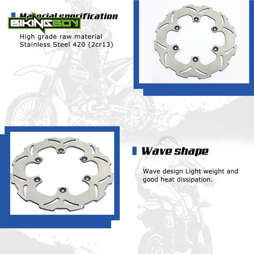 GPZ 1100 EN 500 Vulcan Z1100 1981 1982 1983 KZ 1100 1983-2001 1990-1993 1981-1983 Smadmoto Disco de Freno Delantero de 270 mm Rotores para Kawasaki Z550