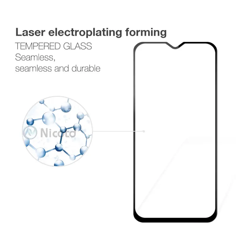 2 Packs For Samsung Galaxy M20 Protective Screen Glass For Galaxy M 20 Explosion-proof Tempered Glass On Phone 9H Protector Film (2)